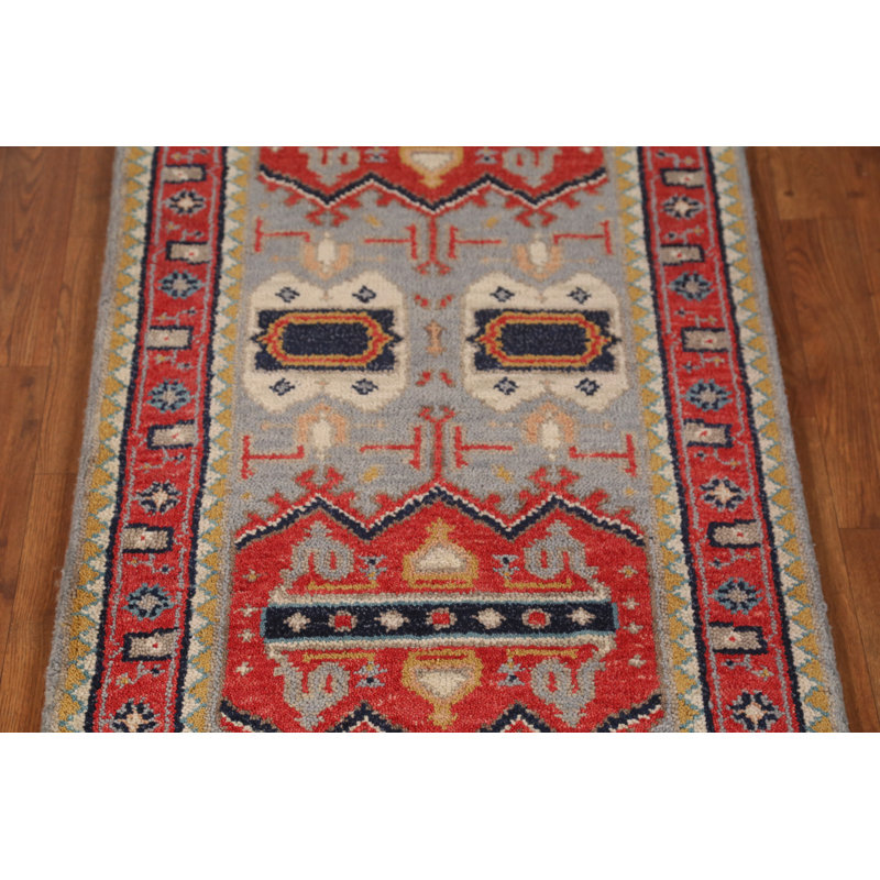 Tapis traditionnel indien en laine fait à la main 3 x 6