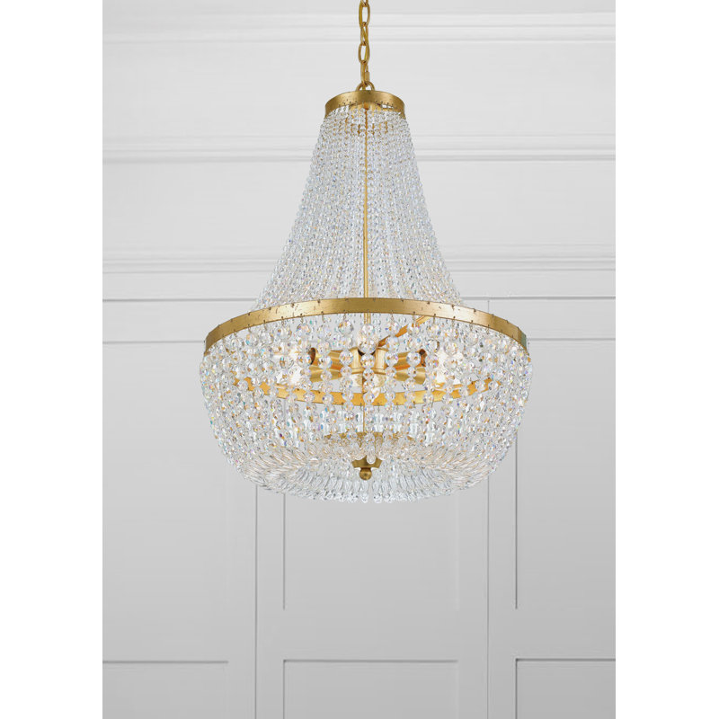 Lustre empire unique à 6 lumières Artricia
