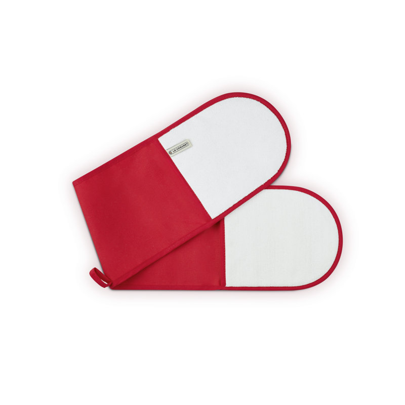Le Creuset Double Oven Glove, Red