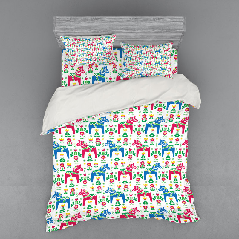 Polyester Duvet Cover, Queen Duvet Cover + 3 Additional Pieces