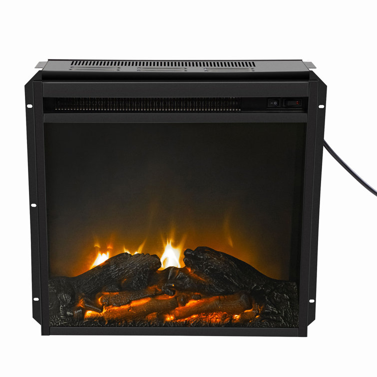 18" Freestanding & Recessed Electric Fireplace Insert