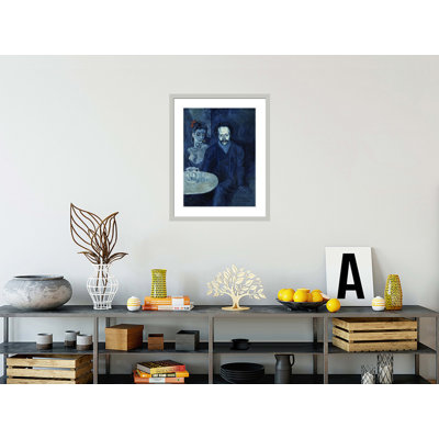 Portrait de Sebastià Junyer Vidal par Pablo Picasso, impression giclée sur cadre