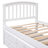 Twin Size Platform Storage Bed Solid Wood Bed with 6 Drawers