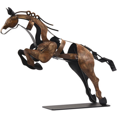Kabron Handmade Metal Horse Statue Sculpture Décor Gifts For Horse Lovers