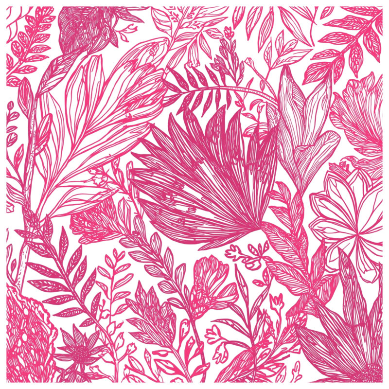 Coussins roses, 20 po x 20 po