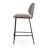 Upholstered Counter Stool with Metal Frame-99331601