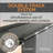 Sojag Monaco Gazebo Rustproof Aluminum Frame Double Roof Sun Shelter with Curtain Set and Mosquito Netting Included, Champagne-92586474