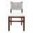Cheval 19.5'' H Upholstered Mahogany Side Chair