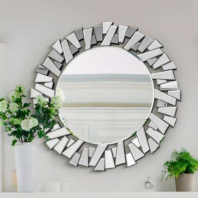 Miroir de salle de bain rond