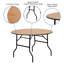 Wofford Round Wooden Folding Event Table-7165791