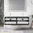 Zakis 57" Double Bathroom Vanity Set-864061461
