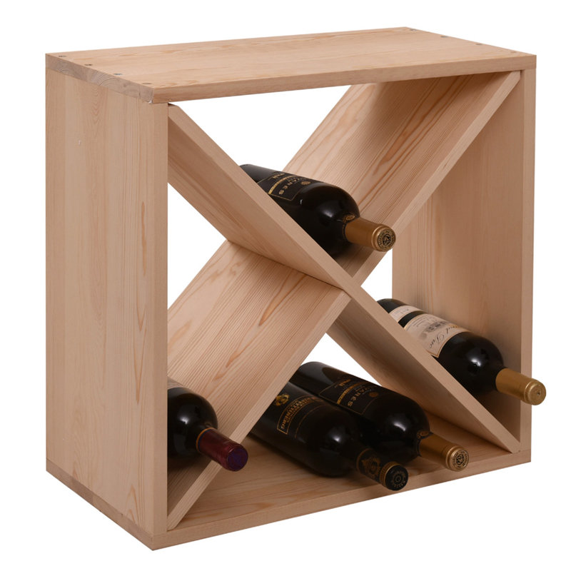 Support à vin modulaire 24 bouteilles