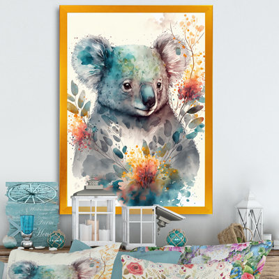 " Cute Koala Floral "