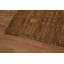 Tapis brun tribal oriental carré 6 x 6