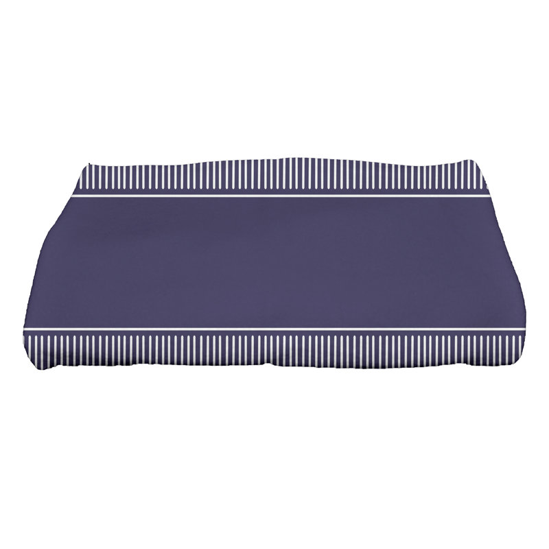 Serviette de bain en microfibre Evanni, Bleu