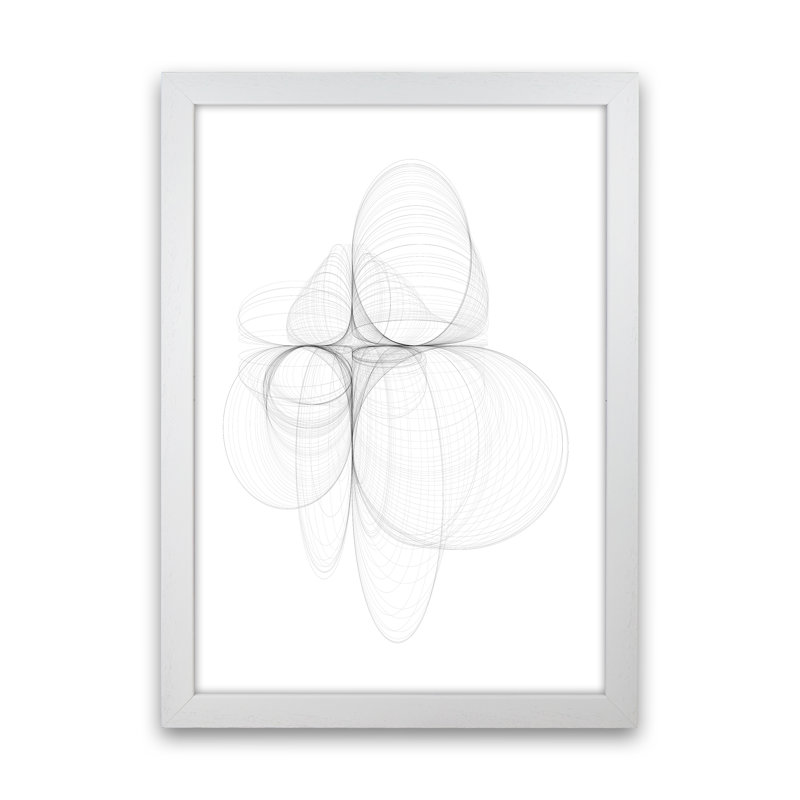 Tornadoes II - Print, 42cm H x 29.7cm W x 3cm D, White Framed