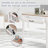 Waldemar 30"Console Table With Drawer Entryway Table Hallway Table Storage Console-1291279611
