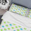 Ensemble de housse de couette 3 pièces Green and Blue-1327674838