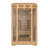 DreamLine Everyday Spa 1-2 Person Capacity 47 x 47 Indoor Sauna, Hemlock