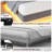 Floating Bed Frame, With RGB LED Lights And Charging Station-840872929-840872734