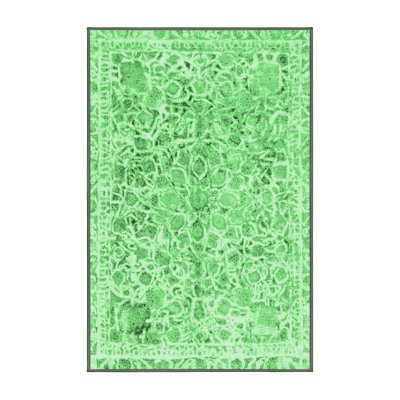 Leatitia Washable Abstract Indoor Rug