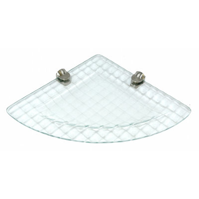Tablette murale flottante en verre