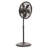 Summer Breeze Essentials Outdoor Misting Fan and Pedestal Fan Combination, 600 sq. ft. With 3 Fan Speeds and Metal Design