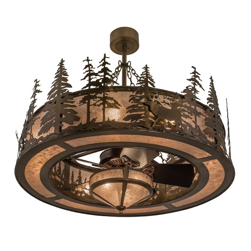 Manville 11 - Light Glass Chandelier