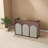 Small Writing Desk or Front Desk with Lockable Drawer, No Assembly Required, Sturdy and Durable-112123675