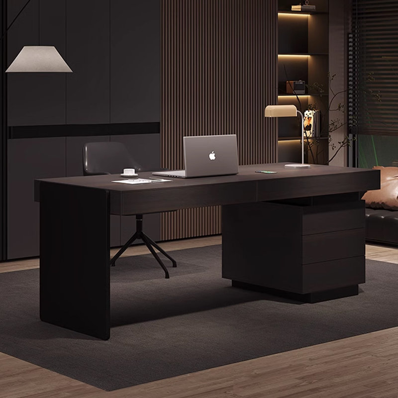 Bureaux rectangulaires en bois manufacturé 78,54 po, H 29,33 po x l 62,80 po x P 31,30 po