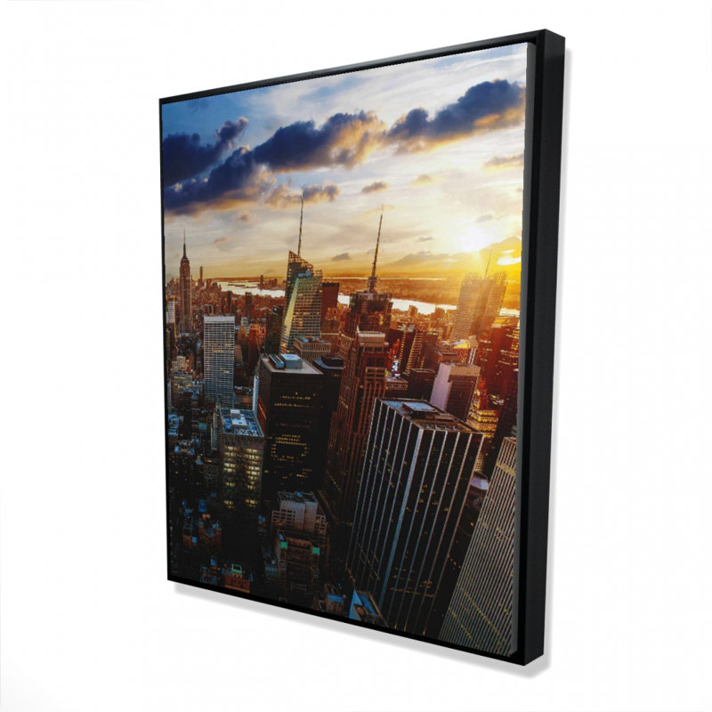 «City of New York By Dawn» sur toile