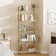 Oreilly 62.2"H x 23.6"W Wood Etagere Bookcase