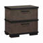 2-Drawers Nightstand 1pc