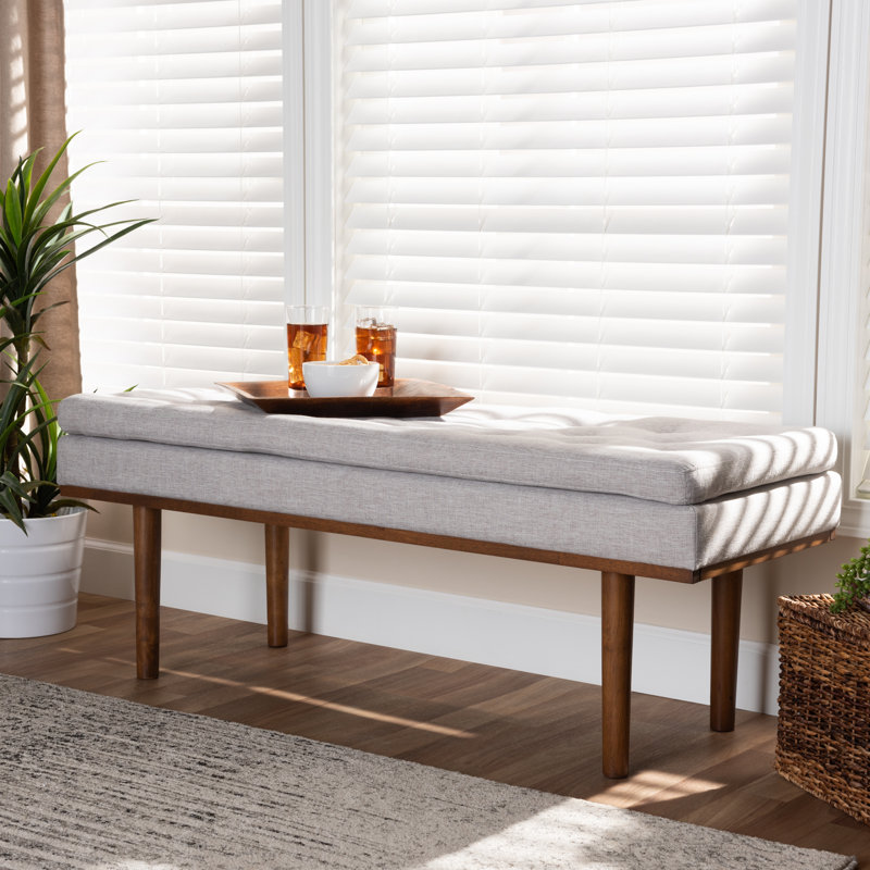 Banc Anjelique Alisha-Mai, Beige grisâtre