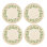 Holiday Dinnerware Dinner Plates, Set Of 4