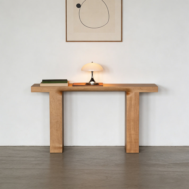 Retro Minimalist Art Console Table