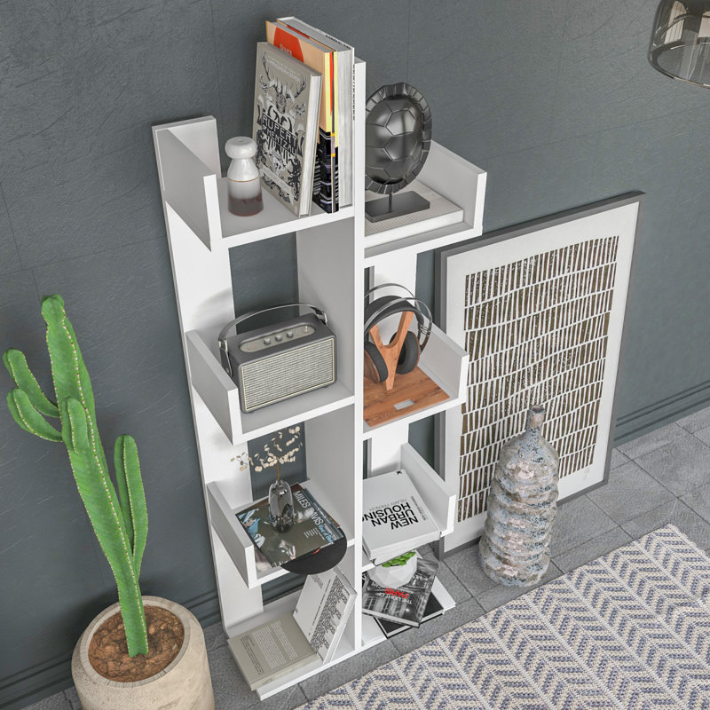 Filmer 137cm H x 50cm W Bookcase, White