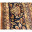 Tapis rectangulaire en laine noué à la main