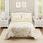 Garden Toile 3-Piece Reversible Quilt Set-107487583-107487584