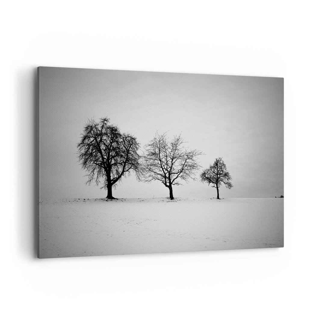 Leinwandbild Winter Trees Snow