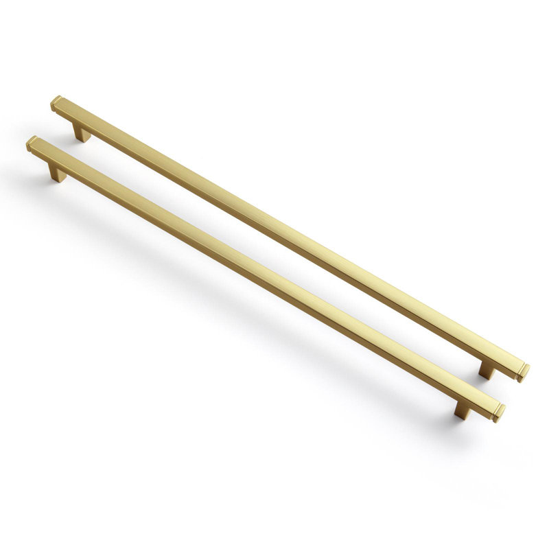 Center To Center Bar Pull, Brushed Brass, 5"