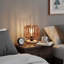18cm H Novelty Lamp Shade in Rose Gold