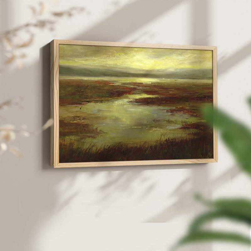 Coastal Views V - Reproduction encadrée - Restickable, H 8 po x l 10 po, Naturel