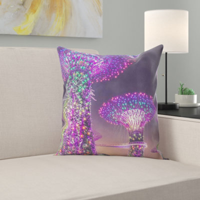 Coussin décoratif trees artificiel