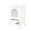Meuble-lavabo de 20 po avec lavabo, armoire de salle de bain avec porte en verre à fermeture douce, tiroir-1521199100