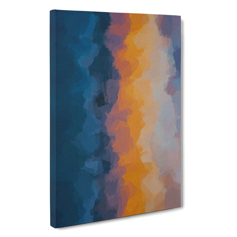 Invited By The Sea Abstract - Wrapped Canvas, 50cm H x 35cm W x 3cm D