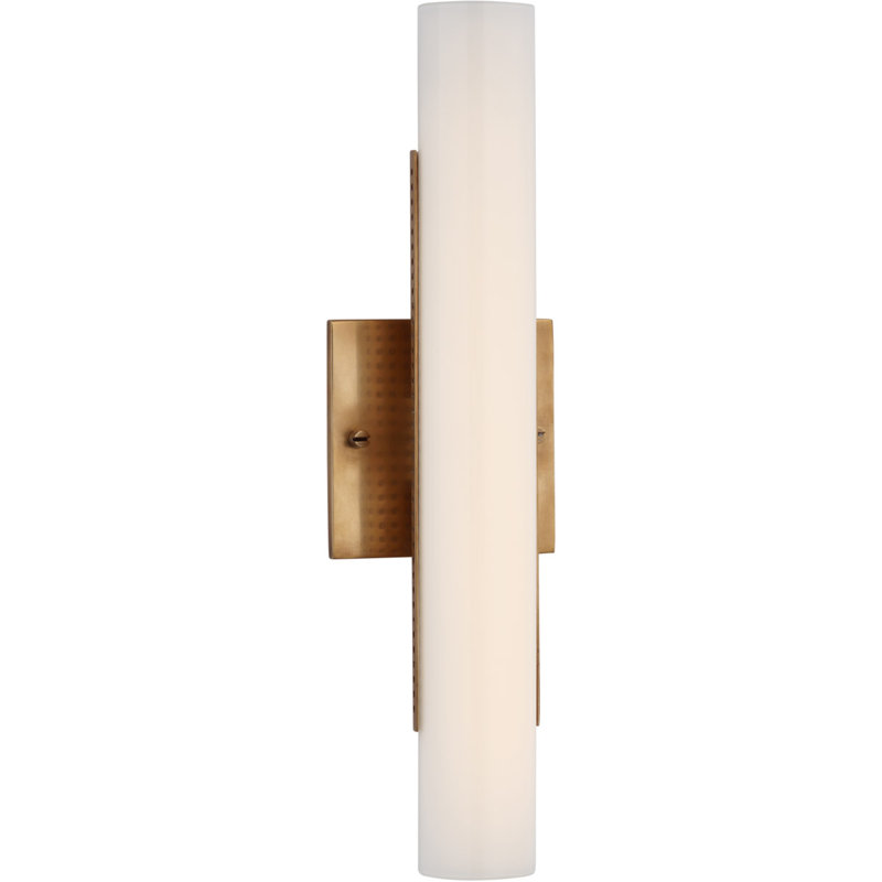Kelly Wearstler Precision 15" Bath Light, Antique Burnished Brass