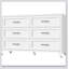 Commode 6 tiroirs pour la chambre à coucher, commode de rangement moderne en métal avec tiroirs coulissants, armoire de rangement compacte pour placard, couloir, vestibule, commode en acier écologique pour petits espaces
