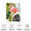 Toile d'extérieur «Flamingo Forest I» Victoria Borges-87945401