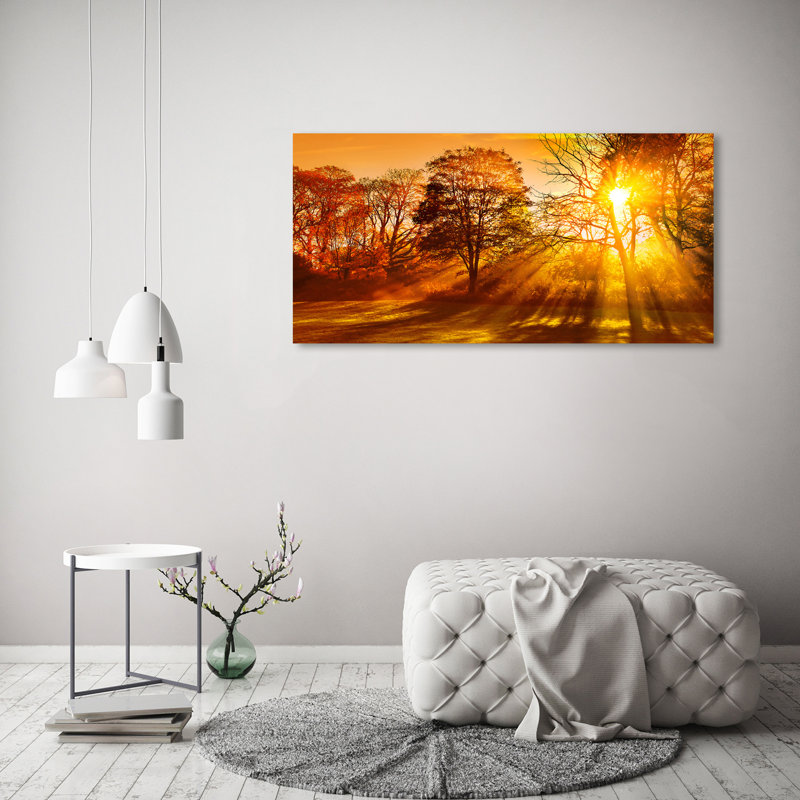 Sunset - Wrapped Canvas Print
